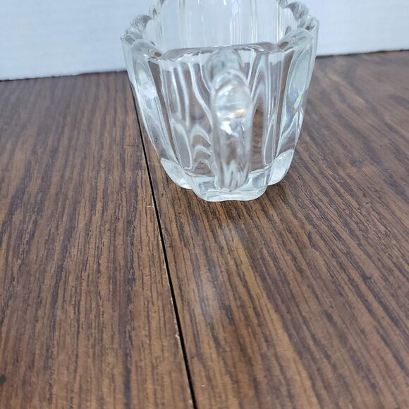 Vintage 1930s Heisey Crystolite Oval Clear Glass Cream and Sugar Set - Picture 4 of 10